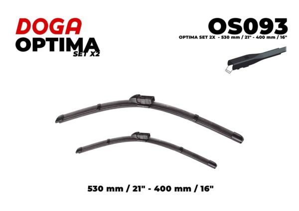 SET 2X - 530 mm/21" - 400 mm/16" - OS093