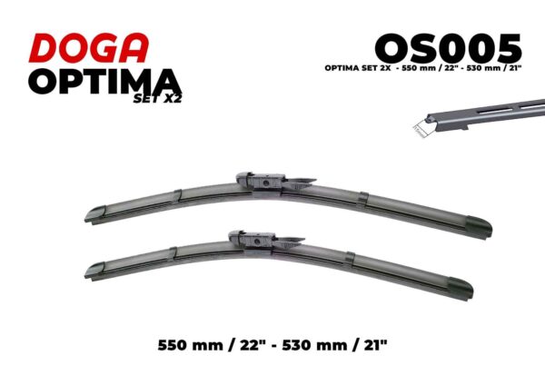 SET 2X - 550 mm/22" - 530 mm/21" - OS005