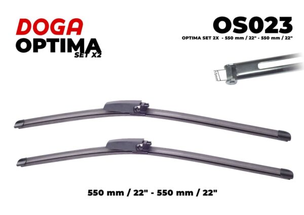 SET 2X - 550 mm/22" - 550 mm/22" - OS023