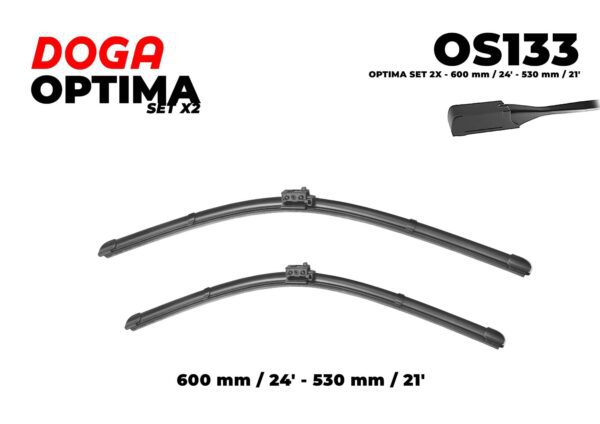 OPTIMA SET 2X - 600 mm / 24" - 530 mm / 21" - OS132