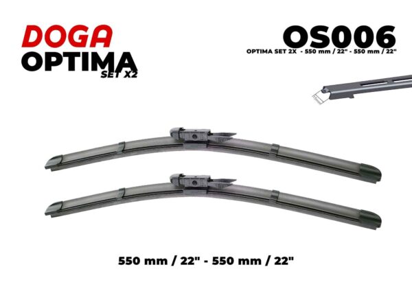 SET 2X - 550 mm/22" - 550 mm/22" - OS006