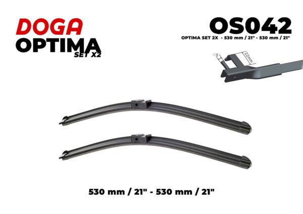 SET 2X - 530 mm/21" - 530 mm/21" - OS042