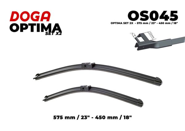 SET 2X - 575 mm/23" - 450 mm/18" - OS045