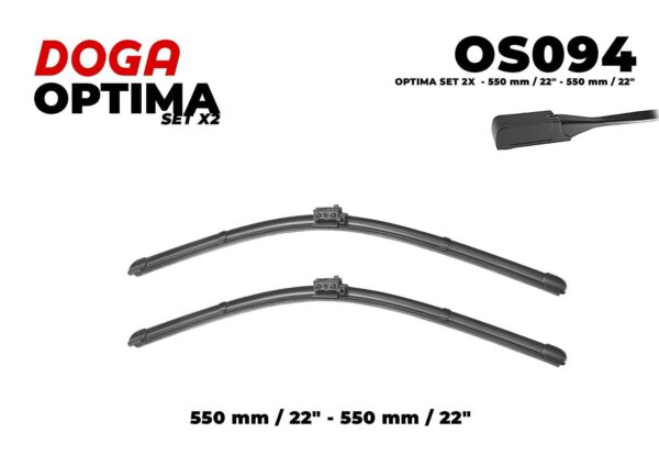 SET 2X - 550 mm/22" - 550 mm/22" - OS094