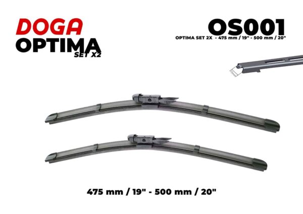 SET 2X - 475 mm/19" - 500 mm/20" - OS001