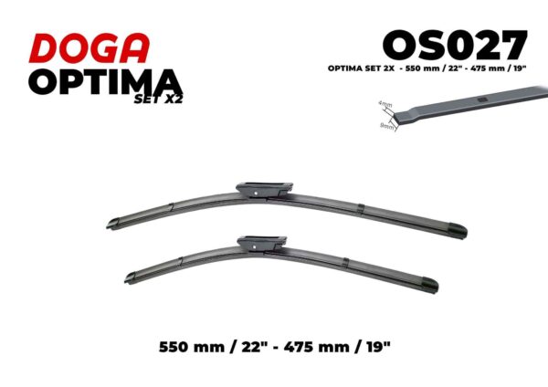 SET 2X - 550 mm/22" - 475 mm/19" - OS027