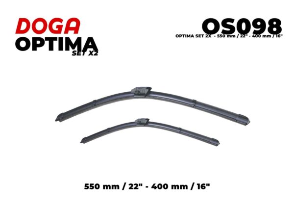SET 2X - 550 mm/22" - 400 mm/16" - OS098