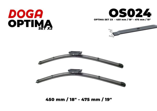 SET 2X - 450 mm/18" - 475 mm/19" - OS024