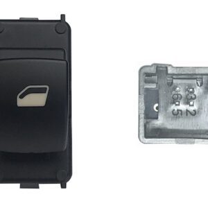 PEUGEOT 207 06-*BOTON ELEVALUNA DEL DCH C/CONF 4PIN