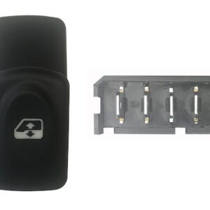 RENAULT CLIO/MEGANE/SCENIC 98-*BOTON ELEVALUNA DEL IZQ NEGRO(CLIO)DEL DCH(ME