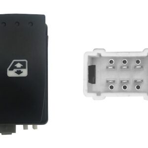 RENAULT MEGANE 02-*BOTON ELEVALUNA TRAS DCH/IZQ 6PIN