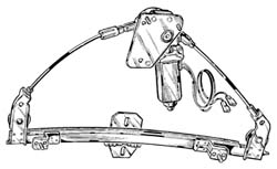 SEAT IBIZA 1984 1993 ELEVALUNAS ELECTRICO ELT FRONTAL DERECHO 3 PUERTAS