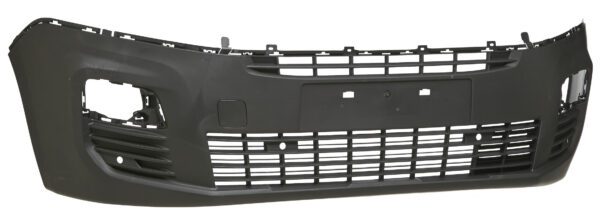CITROEN BERLINGO/PARTNER 2018.06-*PARAGOLPES FRONTAL NEGRO C/4 AGUJEROS SENSOR