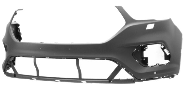 FORD KUGA 2016.11-*PARAGOLPES FRONTAL IMPRIMADO C/2 AGUJEROS SENSOR + 2 AGUJEROS ELEVALUNA FAROS