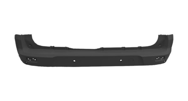 FORD TRANSIT CONNECT 2018.06- PARAGOLPE TRAS NEGRO C/4 HUECOS SENS