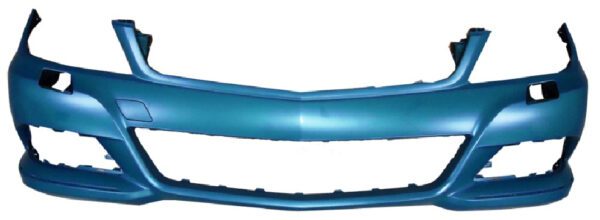 MERCEDES C W204 11-*PARAGOLPES DELANTERO PARA PINTAR CON AGUJEROS PARA LAVAFAROS - SIN AGUJEROS PARA SENSOR