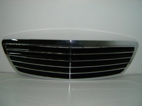 MERCEDES S W220 2002 ( S350 ) REJILLA COMP CROMADO -NEGRO