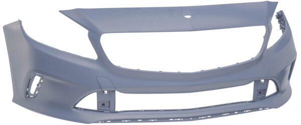 MERCEDES A W176 07.15-* PARAGOLPES DELANTERO PARA PINTAR (CON AGUJEROS PARA MOLDURA INFERIOR)