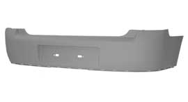 OPEL VECTRA 2002 PARACHOQUES TRASERO PREPARADO PARA PINTAR 4-5 PUERTAS