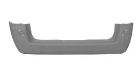 OPEL ZAFIRA 2005 PARAGOLPES TRASERO PREPARADO PARA PINTAR