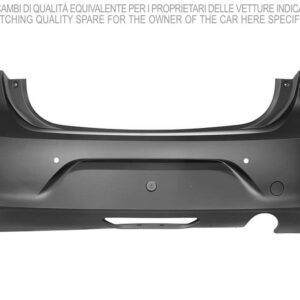 OPEL CORSA F 2019.07 PARAGOLPE TRAS P/P C/6 HUECO SENSOR+HUECO CAMERA