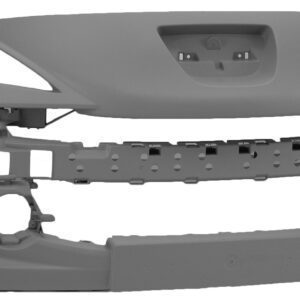 PEUGEOT 207 SPORT 2006 2009 PARAGOLPES FRONTAL CON HUECOS PREPARADO PARA PINTAR