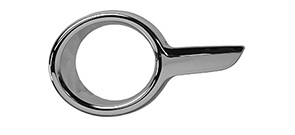 PEUGEOT 208 2012 ARO FARO ANTINIEBLA IZQUIERDO CROMADO