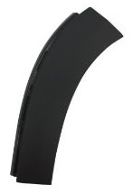 PEUGEOT 2008 16 MOLDURA DERECHO CANTO PARAGOLPE TRAS