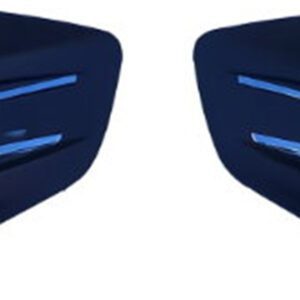 RENAULT CLIO V 2019.06 KIT REJILLA DRT/ IZQUIERDO PARAGOLPE FRT S/HUECO C/REJILLA CROM