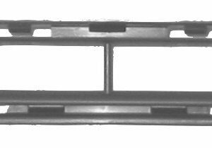 RENAULT CLIO 2009 REJILLA SUPERIOR PARAGOLPES FRONTAL ( JA 15-16-17 )