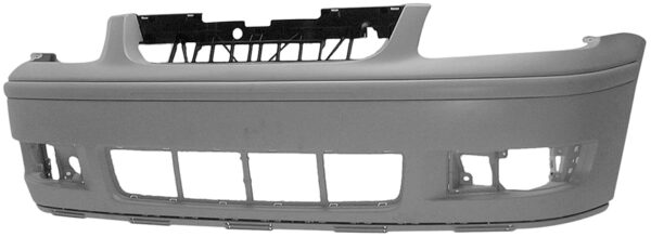 VOLKSWAGEN POLO 1999 PARAGOLPES FRONTAL CON ANTINIEBLA PREPARADO PARA PINTAR