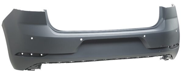 VW GOLF VII 17-*PARAGOLPES TRASERO IMP 4 AGUJEROS PARA SENSOR