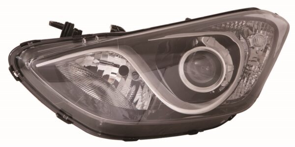 HYUNDAI I30 H/B 13-*FARO IZQ ELECTRICO CON MOTOR INTERIOR CROMADO