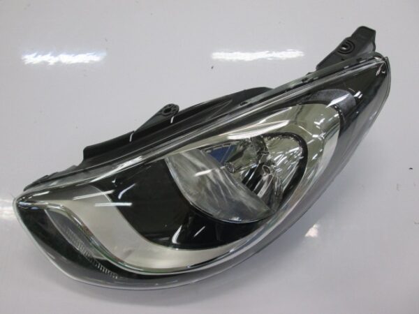 HYUNDAI I10 11-*FARO IZQ ELECTRICO CON MOTOR INTERIOR NEGRO
