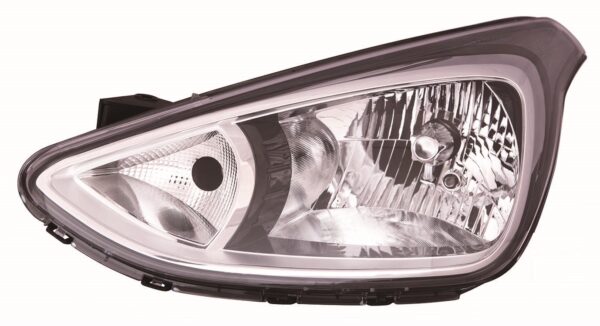 HYUNDAI I10 13-*FARO IZQUIERDO ELE INTERIOR NEGRO H4/H7