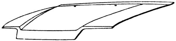 HONDA CRX 1988 CAPOT