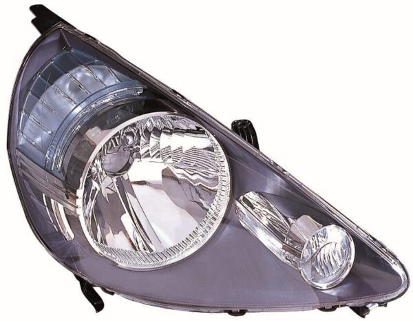 HONDA JAZZ 2004 2006 FARO DERECHO M-E INT NEGRO H4