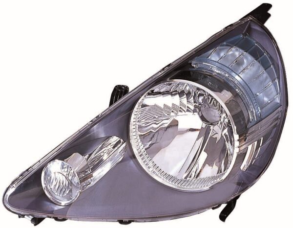 HONDA JAZZ 2004 2006 FARO IZQUIERDO M-E INT NEGRO H4