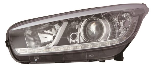 KIA CEED 13-*FARO IZQUIERDO ELECT C/MOT I/NEGRO (H7/H7/H7/PY21W/LED)
