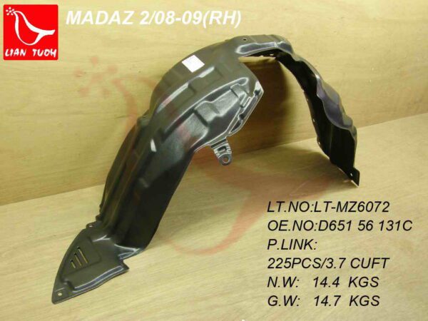 MAZDA 2 2007 PASE RUEDA FRONTAL DERECHO