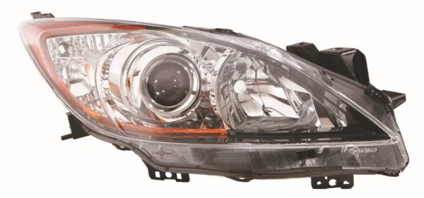 MAZDA 3 2009 FARO DERECHO CON REGULACION ELECTRICO