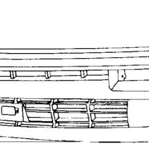 TOYOTA COROLLA AE80-1982 1985 PARAGOLPES FRENTE