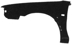 TOYOTA COROLLA LATERAL B 1988 ALETA FRONTAL IZQUIERDO