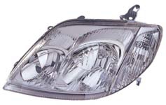 TOYOTA COROLLA 2002 FARO IZQUIERDO CON REGULACION ELECTRICO SEDAN 4P-SW(RANCHERA FAMILIAR)