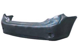 TOYOTA COROLLA SEDAN 4P 2007 PARAGOLPES TRASERO NEGRO