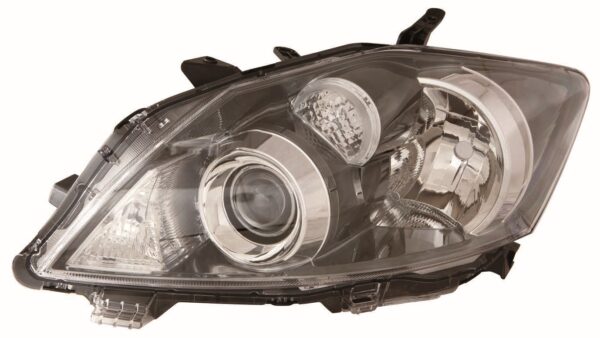 TOYOTA AURIS 2010 FARO IZQUIERDO CON REGULACION ELECTRICA ( INT-NEGRO )
