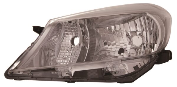 TOYOTA YARIS 12-*FARO IZQUIERDO CON REGULACION ELECTRICA INTERIOR OSCURO