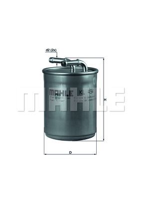FILTRO DE COMBUSTIBLE - KL494