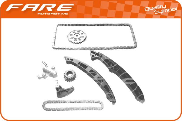 KIT DISTRIBUCION VAG 1.4FSI/TSI/1.6 - 12921