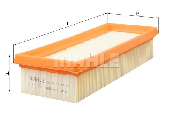 FILTRO DE AIRE - LX580